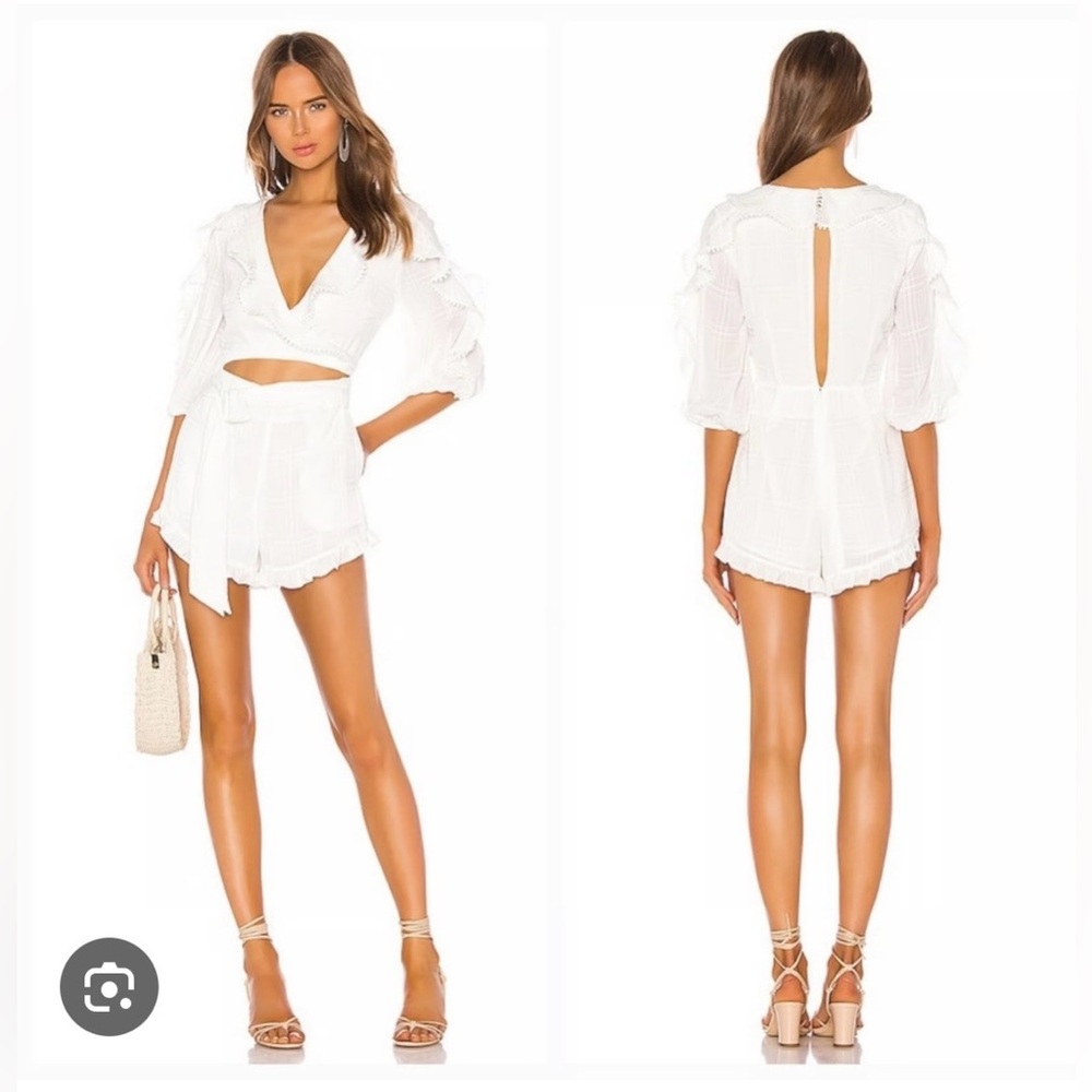 MAJORELLE White Romper